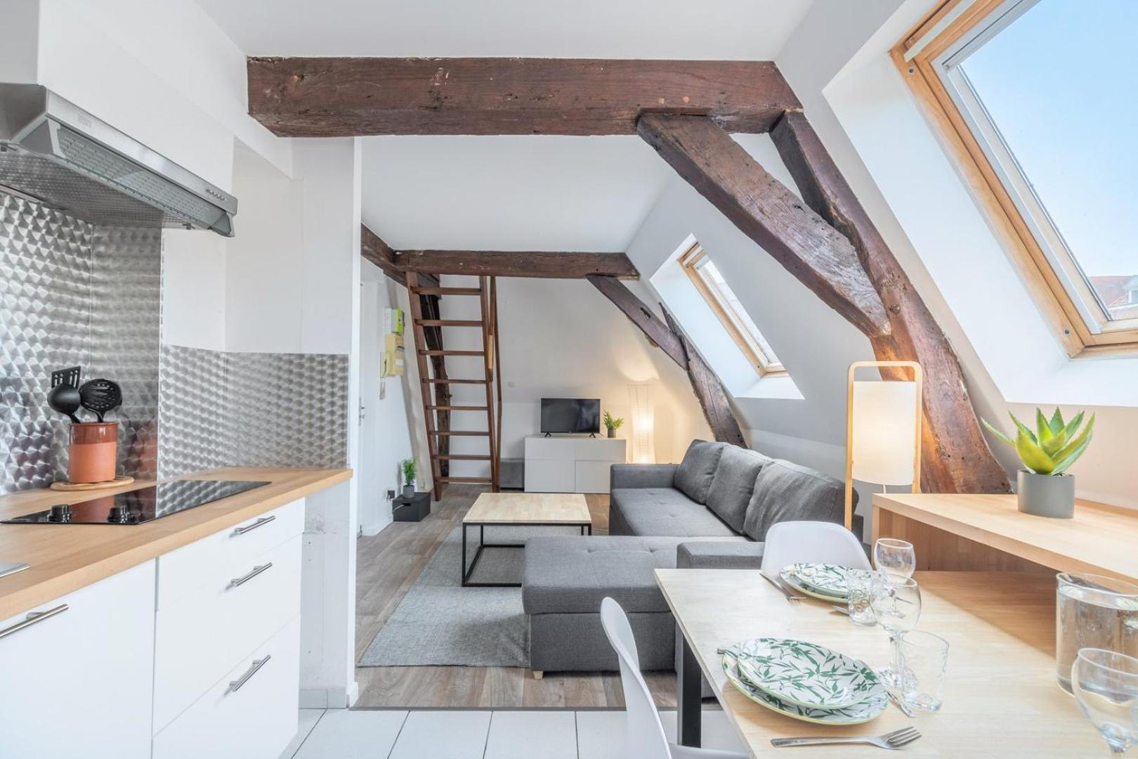 Duplex Next To Grand Place Lille Eksteriør bilde